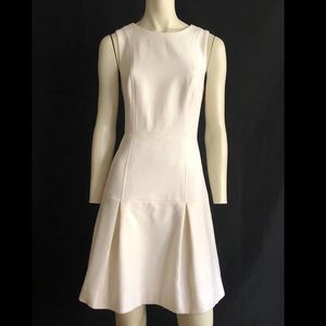 J.Crew Creamy White Wool Dress, Sleeveless, Size 4